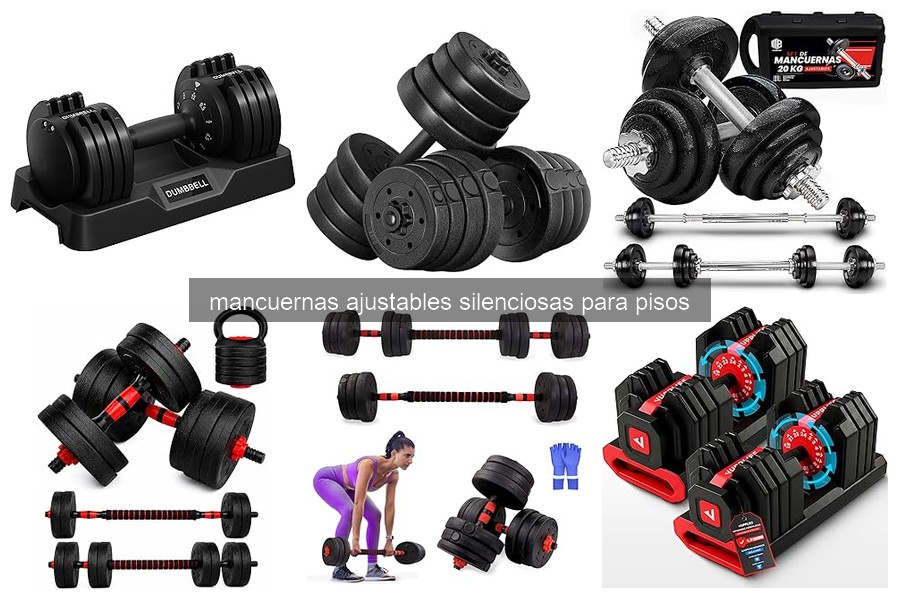 Mejores mancuernas ajustables silenciosas para home gym