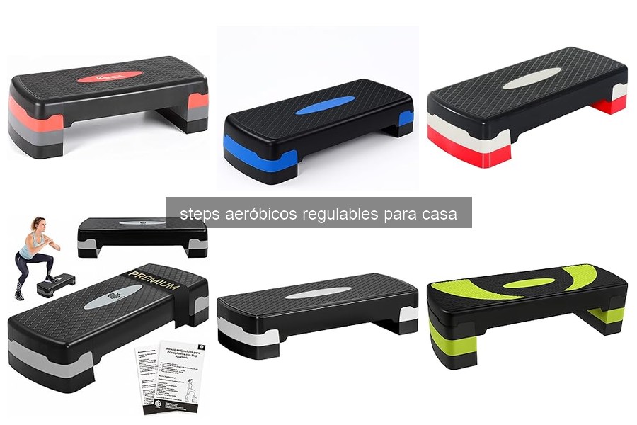Mejores marcas de steps aeróbicos regulables para casa 2026