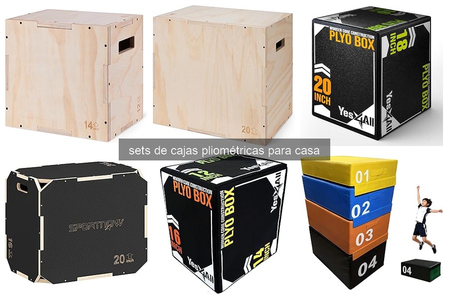 Mejores sets de cajas pliométricas para entrenar en casa 2026