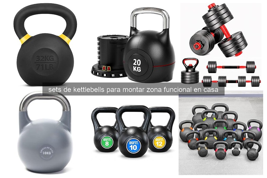Mejores sets de kettlebells para entrenar en casa 2026