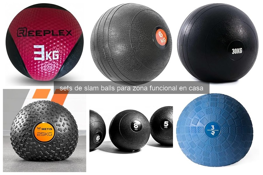 Mejores sets de slam balls para entrenar en casa 2026