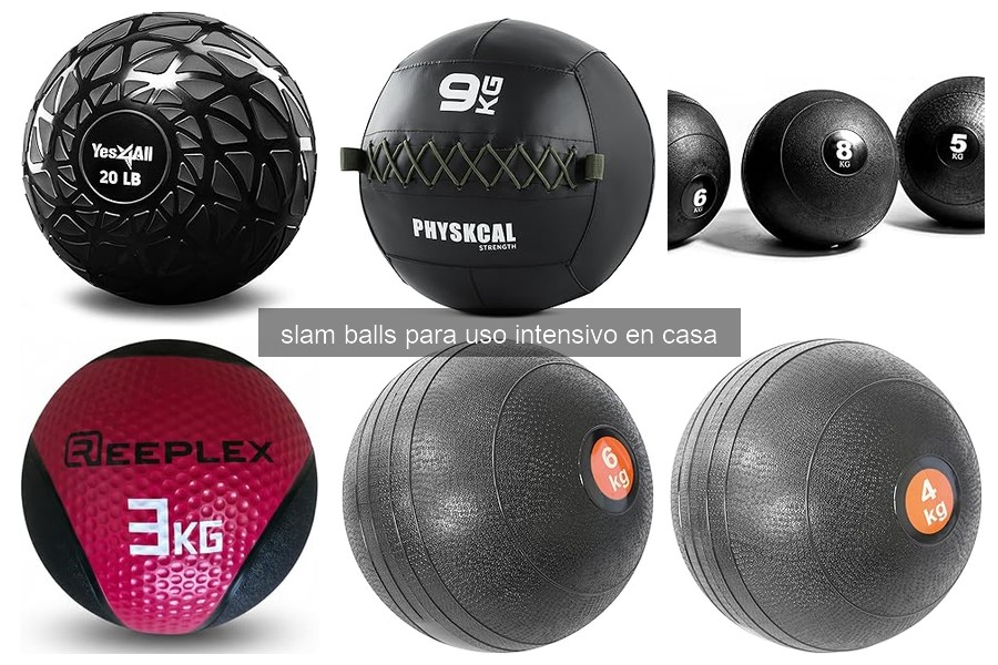 Mejores slam balls para entrenamiento intenso en casa