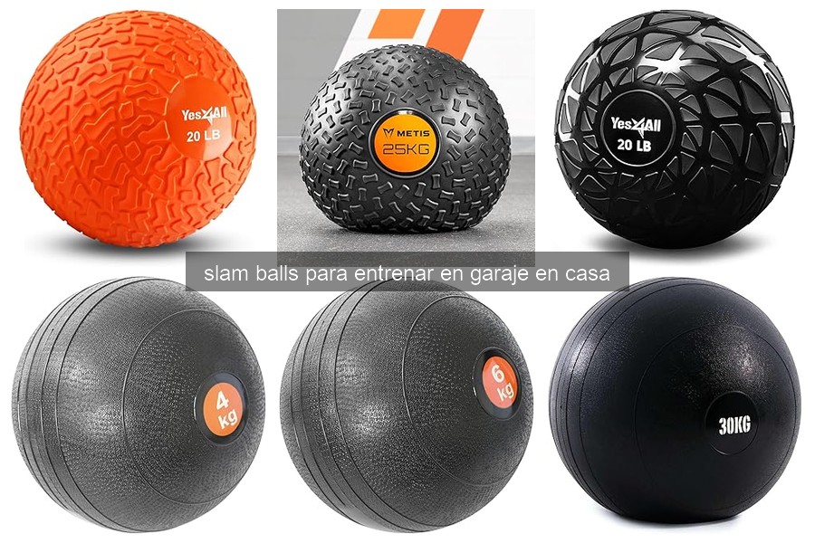 Mejores slam balls para entrenar en casa: comparativa 2026