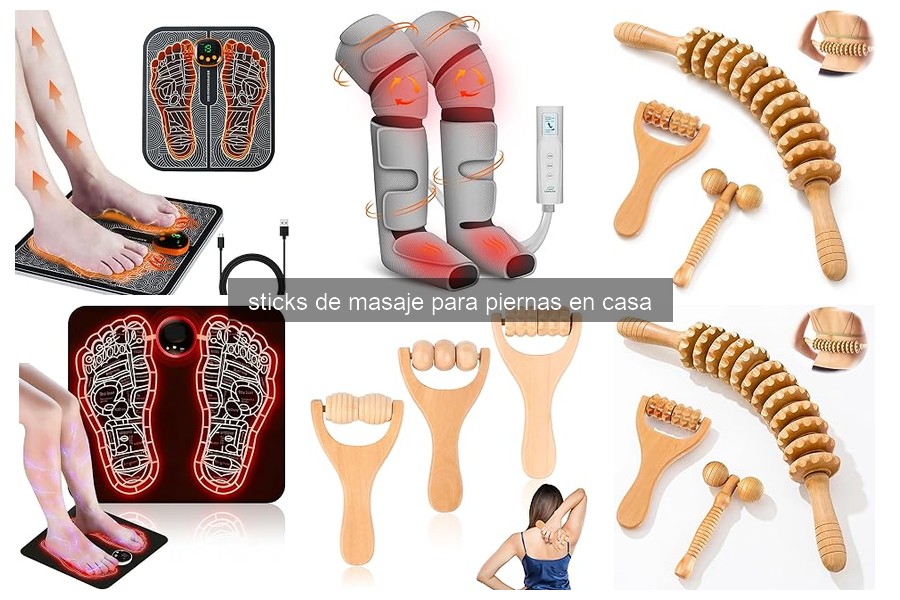Mejores sticks de masaje para piernas en casa en 2026