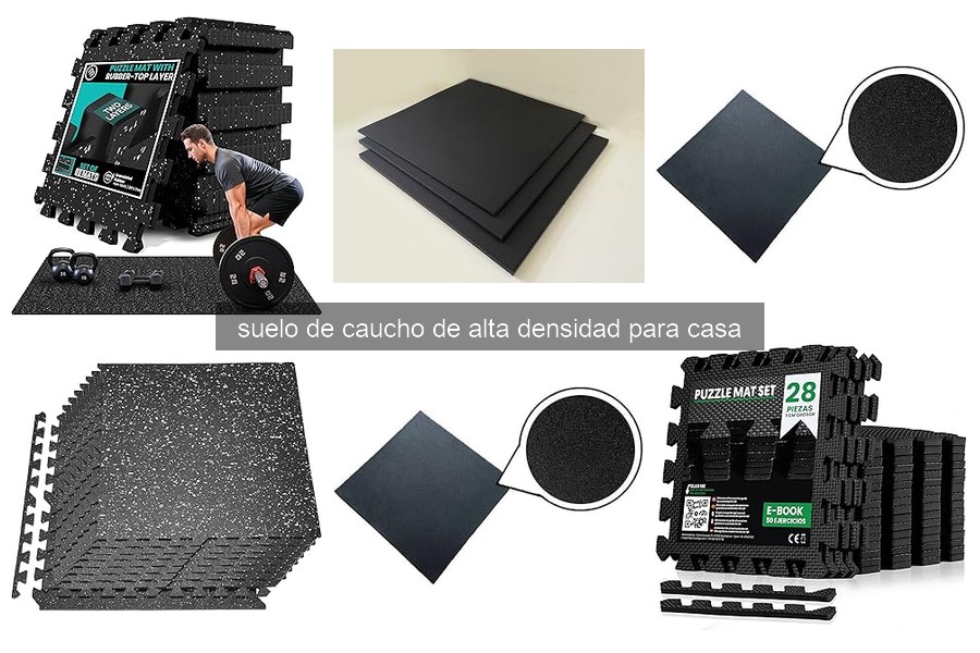 Mejores suelos de caucho de alta densidad para entrenar en casa