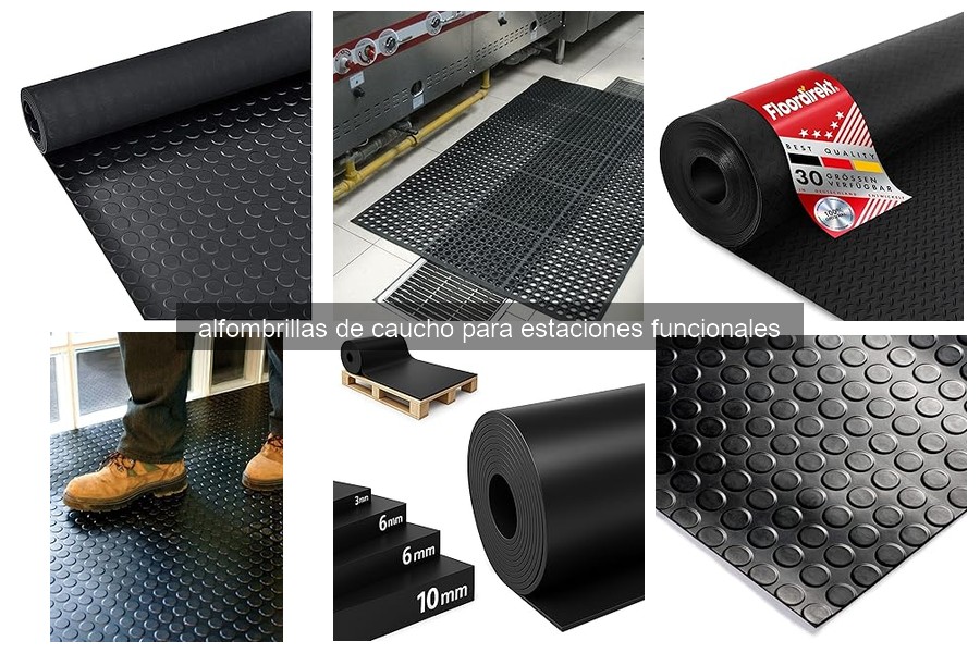 Problemas comunes con alfombrillas de caucho y soluciones