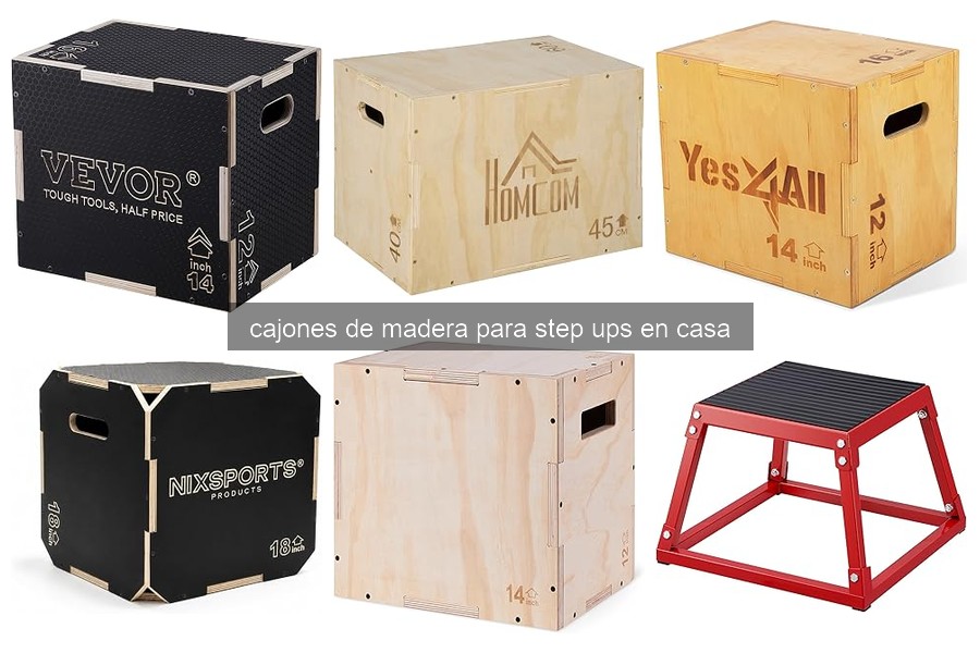 Problemas comunes con cajones de madera para step ups