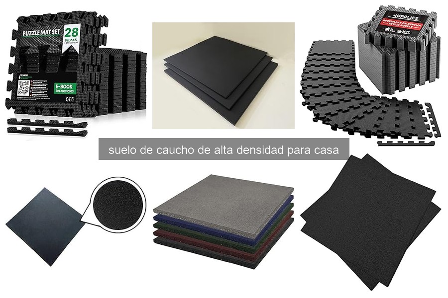 Problemas Comunes con Suelo de Caucho de Alta Densidad Hogar
