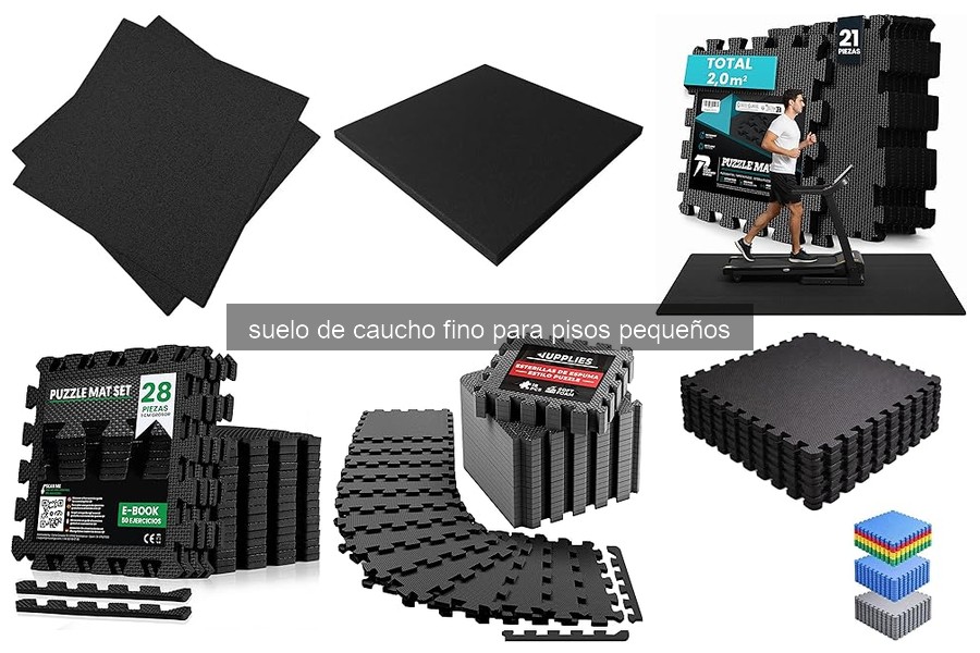 Problemas comunes con suelo de caucho fino en casa