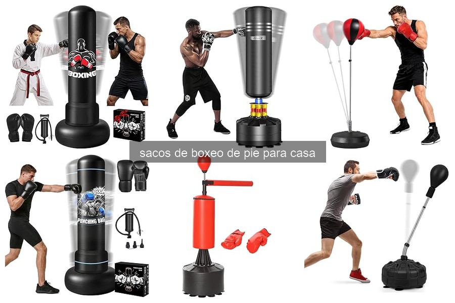 ¿Qué es un saco de boxeo de pie y cómo funciona?