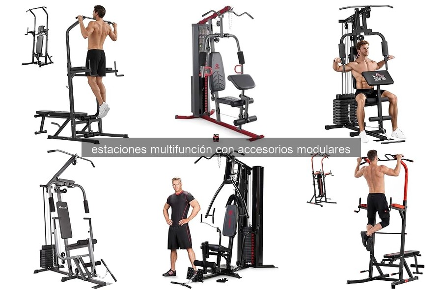 ¿Qué es una estación multifunción con accesorios modulares?