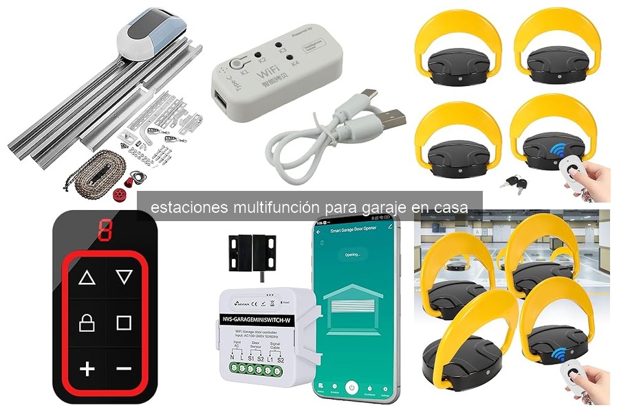 ¿Qué es una estación multifunción para el garaje en casa?