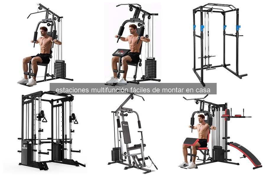 ¿Qué es una estación multifunción para entrenar en casa?