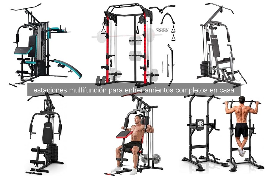 ¿Qué son las estaciones multifunción para entrenamientos en casa?