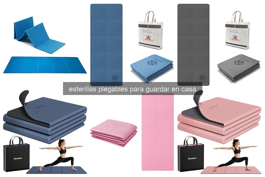¿Qué son las esterillas plegables y para qué sirven?