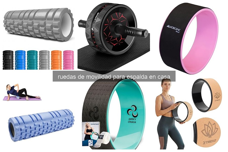 Ruedas de movilidad para la espalda: usos y beneficios