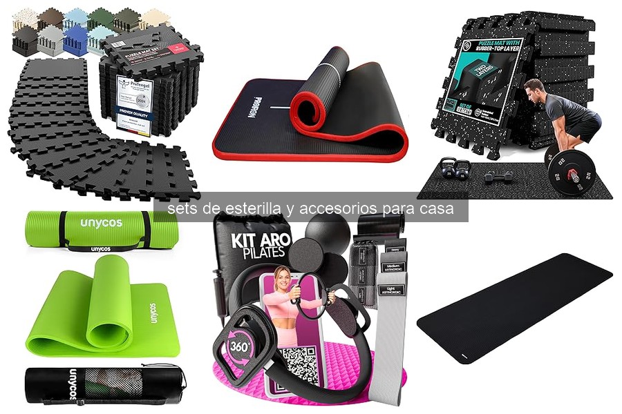 Sets de Esterilla y Accesorios para Home Gym: ¿Qué Incluyen?