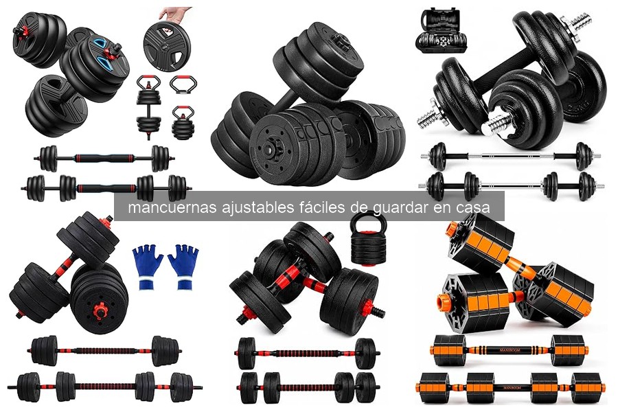 Soluciona los problemas comunes con mancuernas ajustables