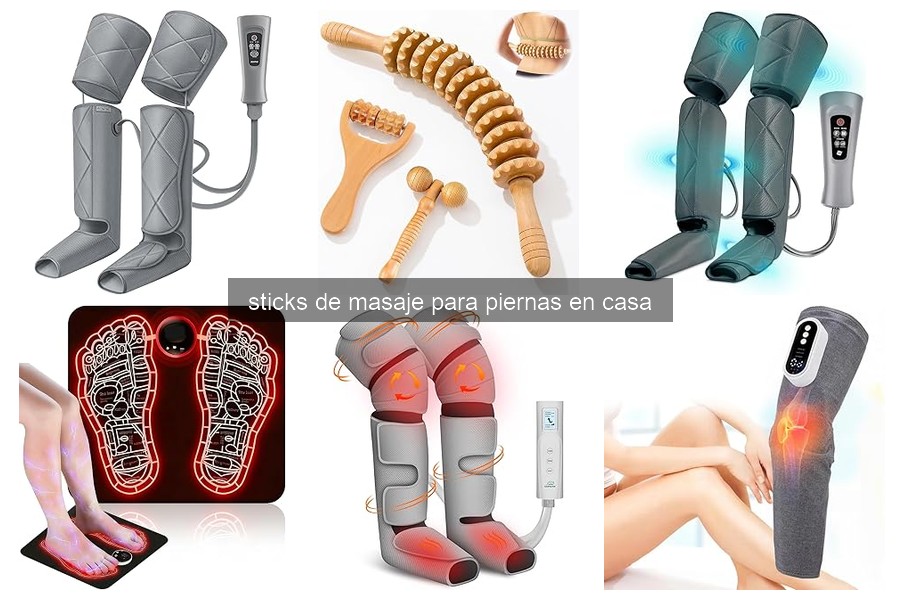 Sticks de masaje para piernas: beneficios y funcionamiento