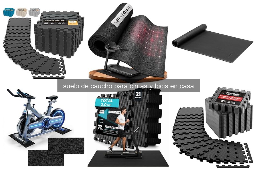 Suelo de caucho: la opción ideal para tu home gym