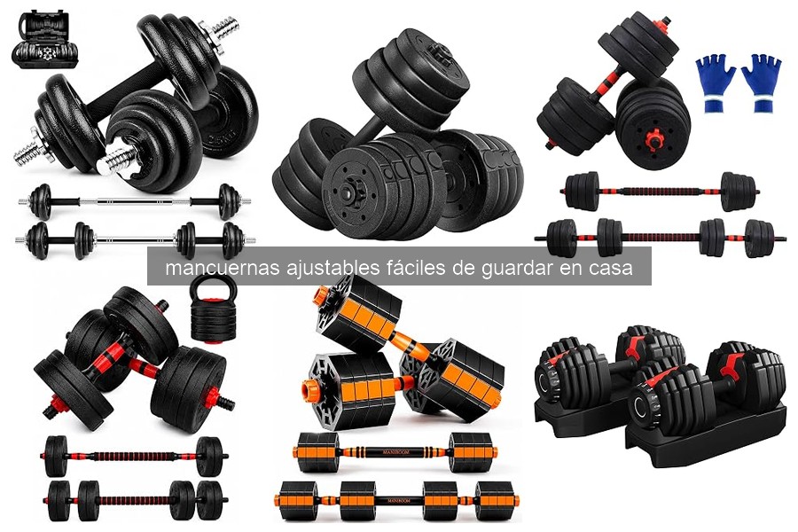 Ventajas de las Mancuernas Ajustables para Entrenar en Casa
