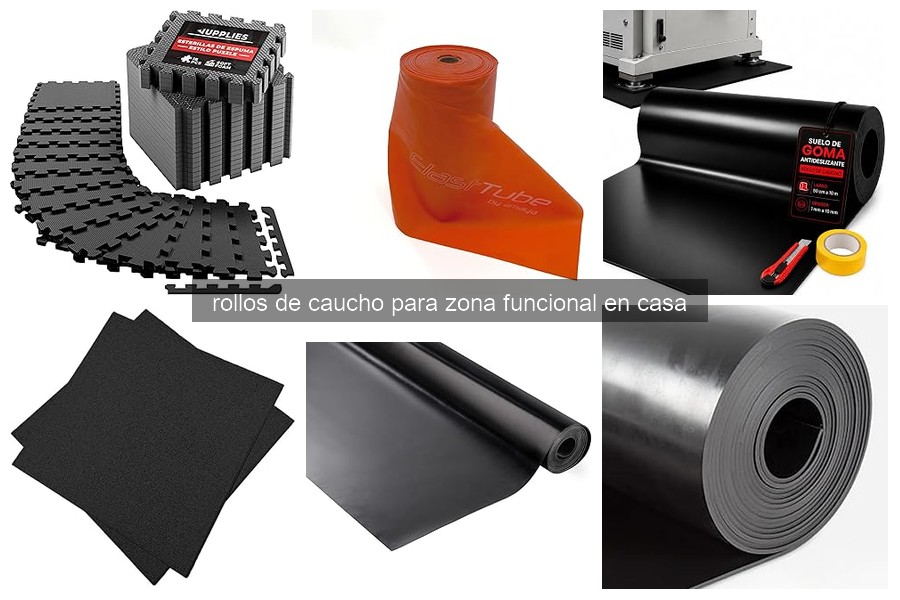 Ventajas de usar rollos de caucho en tu home gym