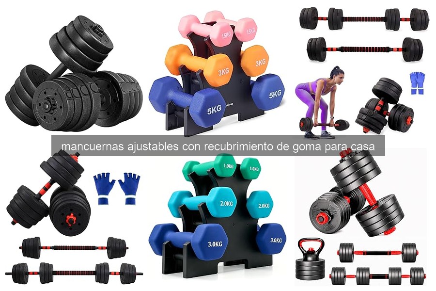 Ventajas y desventajas de mancuernas ajustables de goma